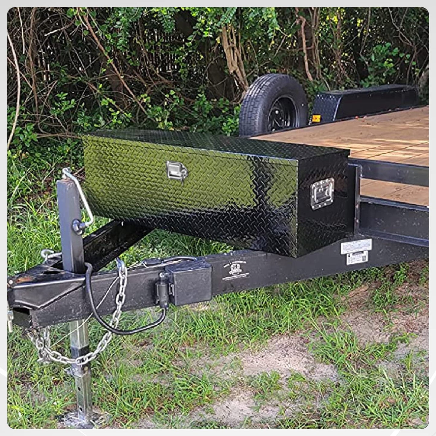 Truck BATONECO Box Side B48 15 Heavy 48 Tool Handle for x Storage Box Tool Box Trailer Pickup Tool Aluminum x Duty Bed 15 Inch lack w/ Truck