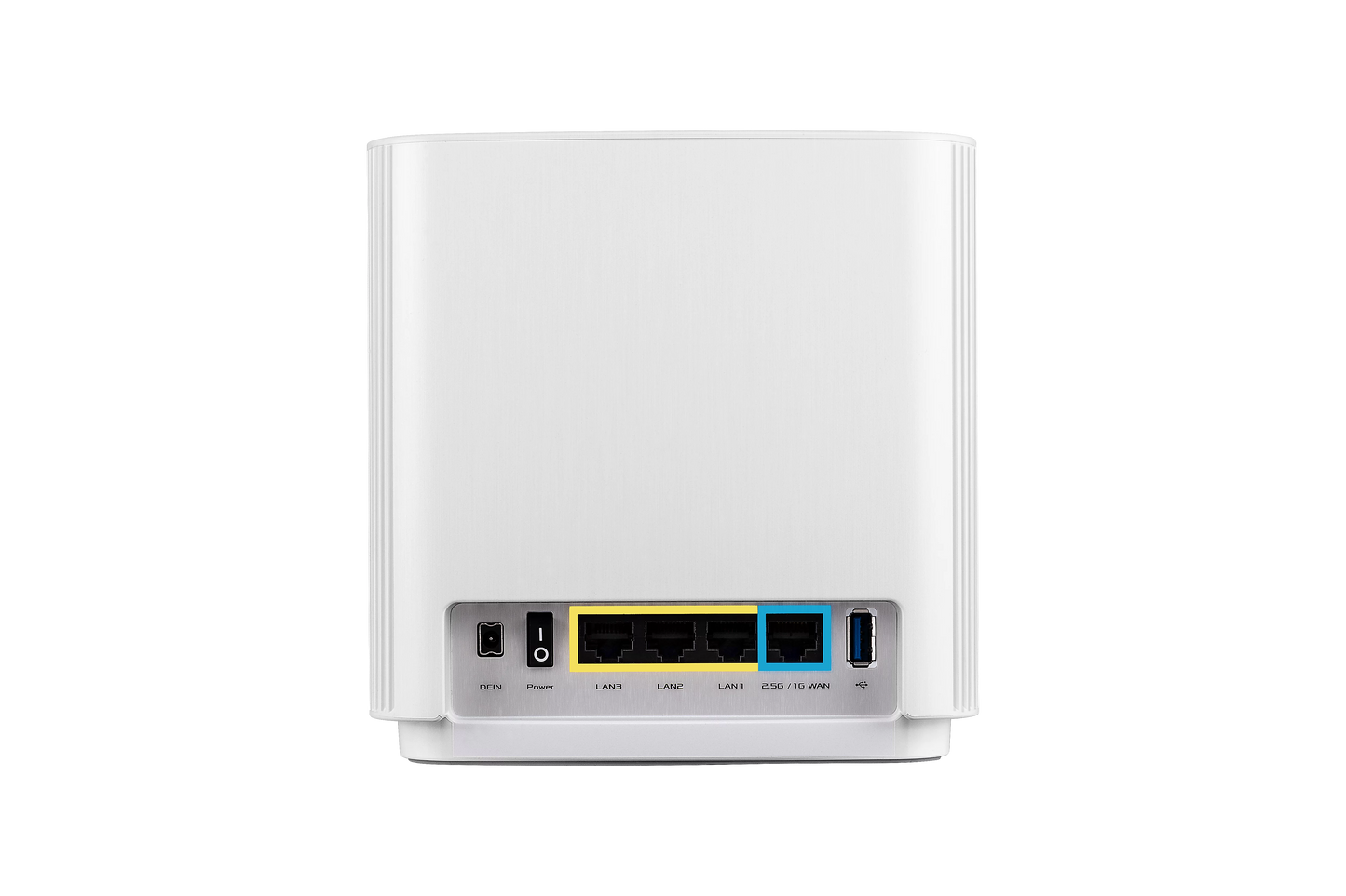 5,500 6.6Gbps, ASUS SSIDs, life-time 6 security (XT8-WHITE)-2 port to ZenWiFi controls, sq.ft/6+rooms, Tri-band parental 3 pack, and Coverage network WiFi up Whole-Home 2.5G System AX Mesh free