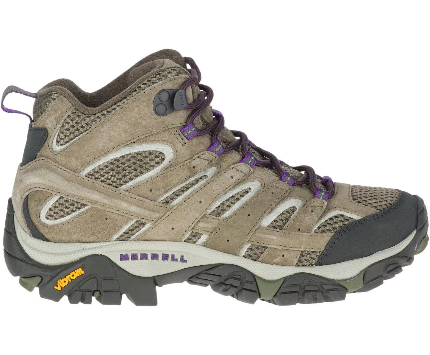 Olive, Mid Hiking 2 9 Moab Size Wide Merrell Women's Ventilator Shoes,