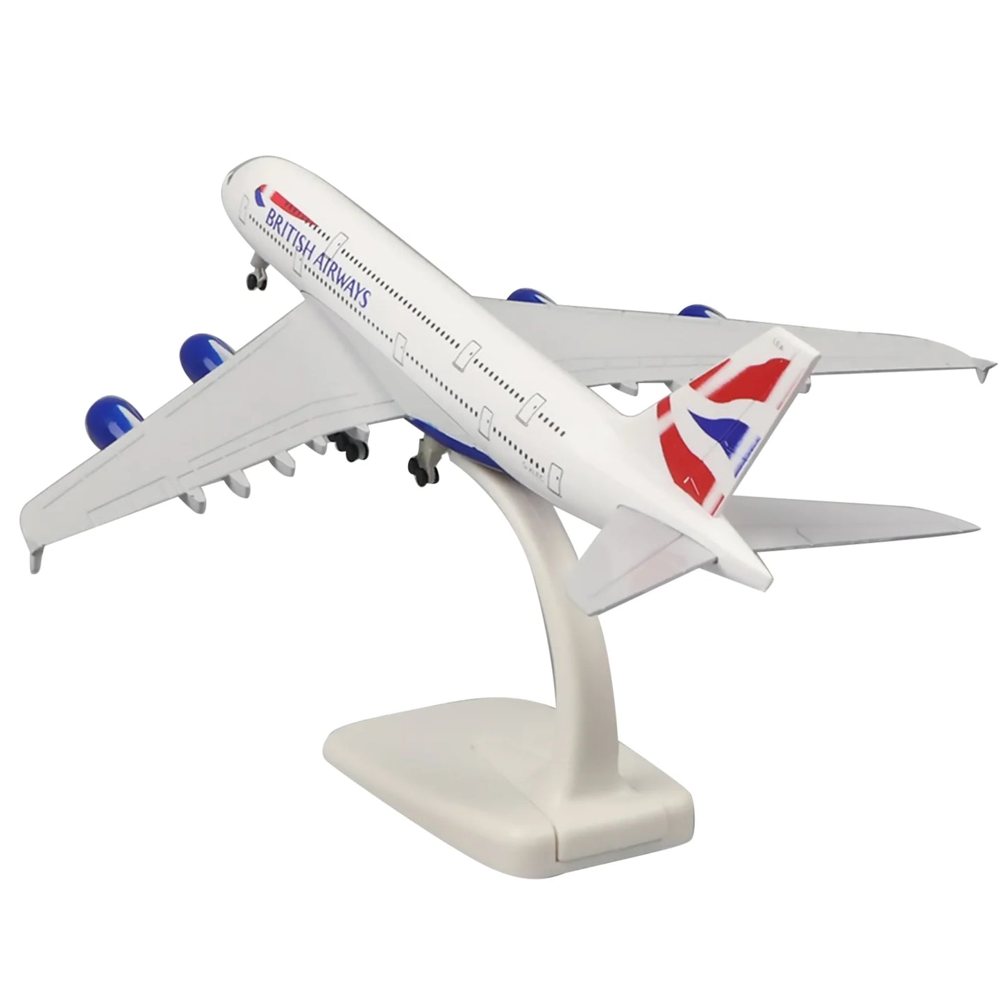 A380 Living Airways Room for Display Plane or Alloy Elegant Model Room and British Decoration Aircraft Model Retro