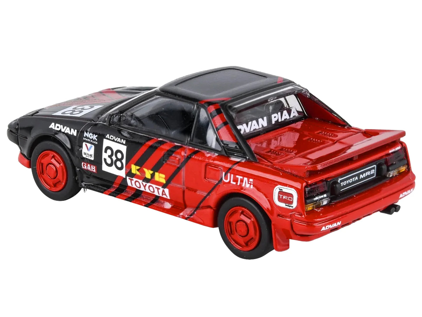 Models Model MR2 by Diecast MK1 Paragon Black and Red Autocross #38 Drive) Car 1985 Toyota RHD 1/64 Livery Hand (Right