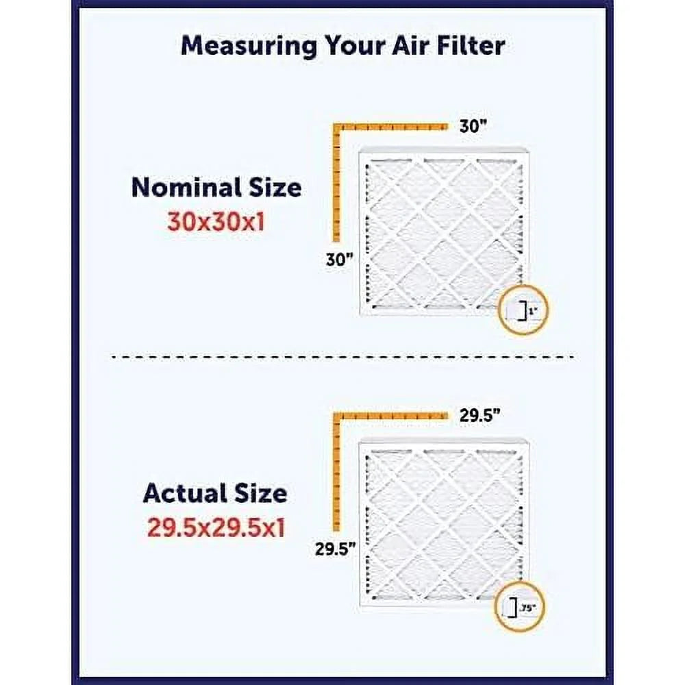 X Pleated Furne | Filter Air X 12 4-PK | 1 X tual 12 8 12 MERV Filters 12 X .75 Size | HV