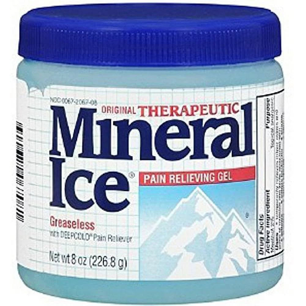 Topical Relief Gel Oz Therapeutic | 8 Mineral Anti Strain Repair Maximum 4 Inflammatory Gel Relief Ice Cream Strength Relieving Pain Gel Pain Bruise Menthol | Pain | Ct Muscle Tear | Arthritis