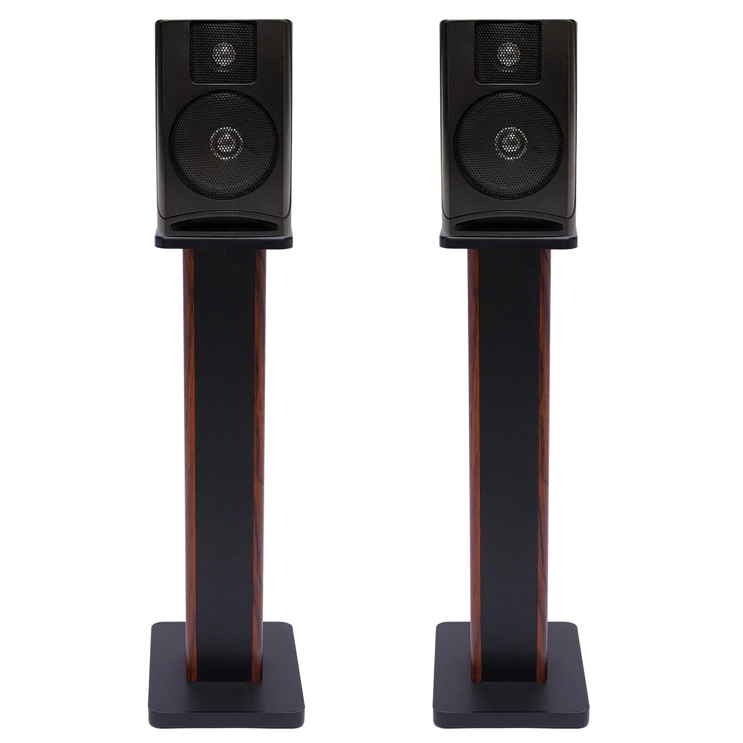 Stands 2x28" Studio Speaker Speaker Theater Stand Monitor Multimedia Holder Home