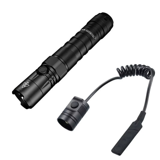 - CREE Pressure New P12 Switch w/RSW3 Version Flashlight Nitecore Combo: LED Lumens Tactical 1200 V6 HD - XP-L