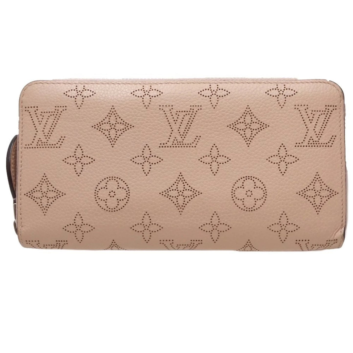 M61868 (Good) Wallet Pre-Owned Zippy Mahina Monogram Magnolia VUITTON (Pink) 083014 Long LOUIS