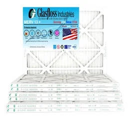 - 13 in - 29.5x7/8 x inch) Furnace Filter MERV (Actual Glasfloss - USA Size: Made 10x30x1 9.5 Air -Qty:4