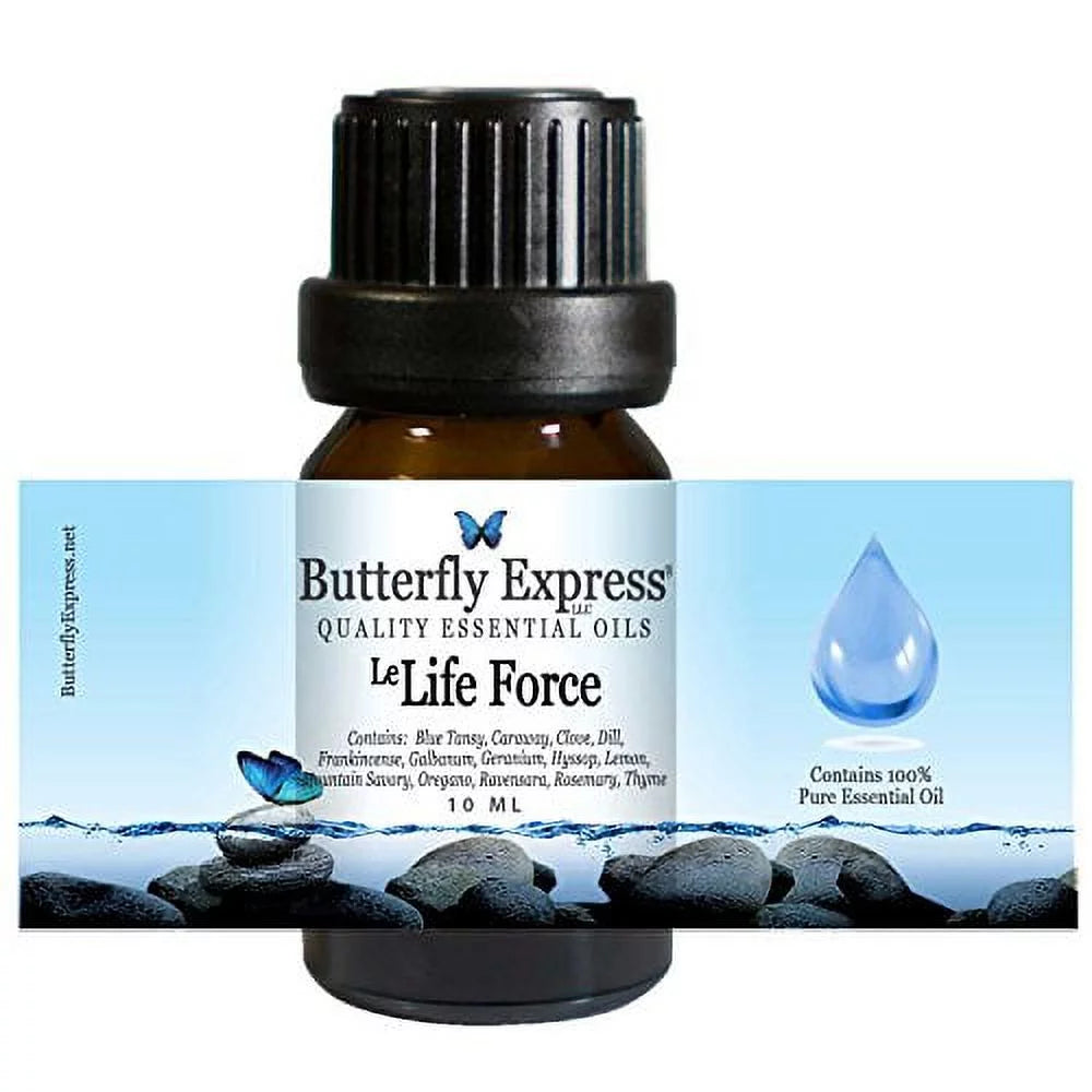 - 10ml Pure Butterfly 100% Blend by Essential Express Oil Life - Force Le