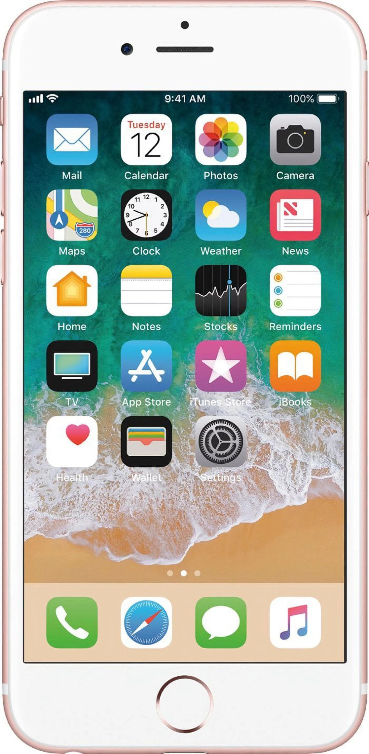 32GB (Refurbished) (TracFone) Rose iPhone Gold Restored 6s