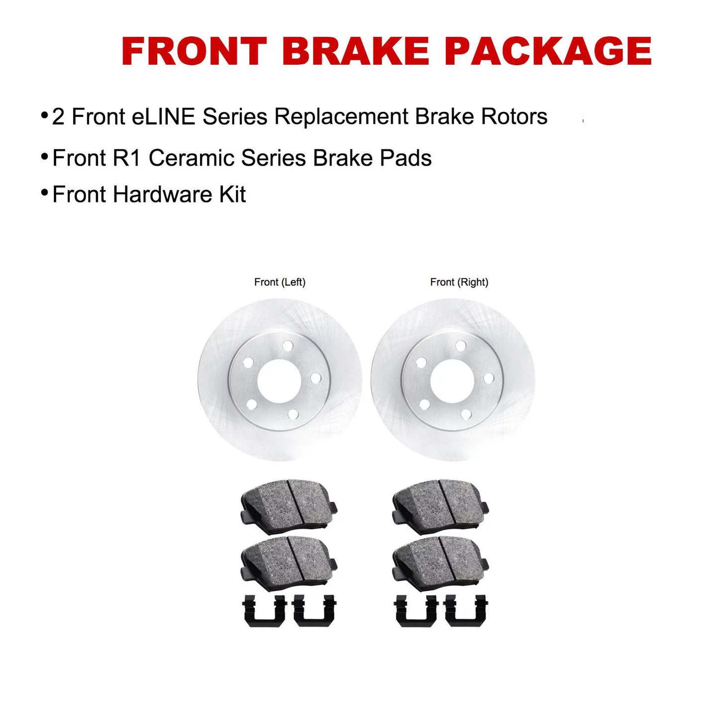 Brake Concepts Fits LS Wfwh1 select: Concepts E Line 47078 R1 2017-2022 MALIBU R1 CHEVROLET Rotor Series CHEVROLET 2016 MALIBU With Ceramic LT,