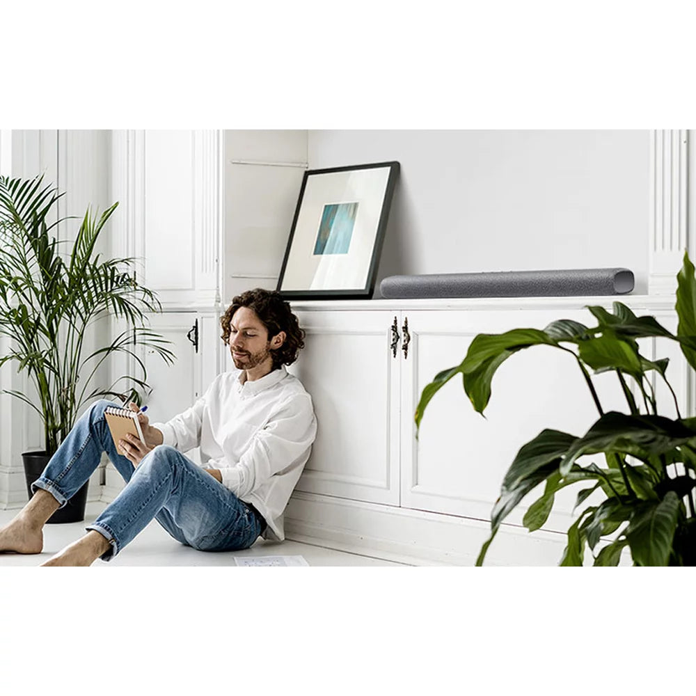 2021, Soundbar Virtual:X, Design, Adaptive with Gray Sound - Dolby Center Built Connection, in 3.0ch Premium Atmos, Bluetooth HW-S50A (Open Multi Deep DTS Box) Speaker, Lite, Samsung