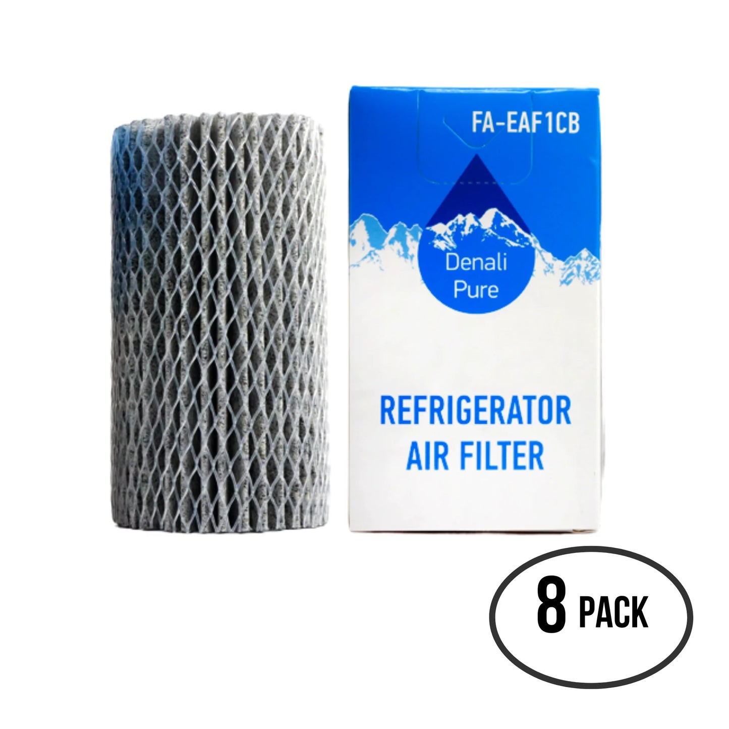 DGUS2645LF2 46-9917 Air 8-Pack with for Air Replacement Electrolux EAF1CB, - Electrolux Filter Filter Refrigerator Fridge Compatible