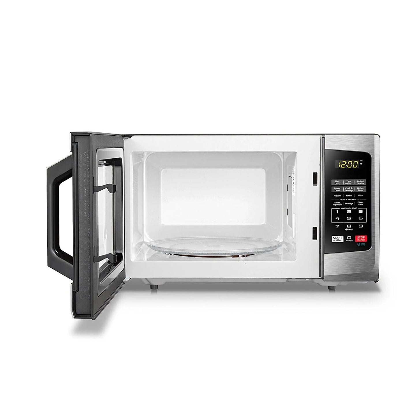 Steel Ft. ML2-EM25PAESS Cu. Microwave, Stainless Toshiba 0.9