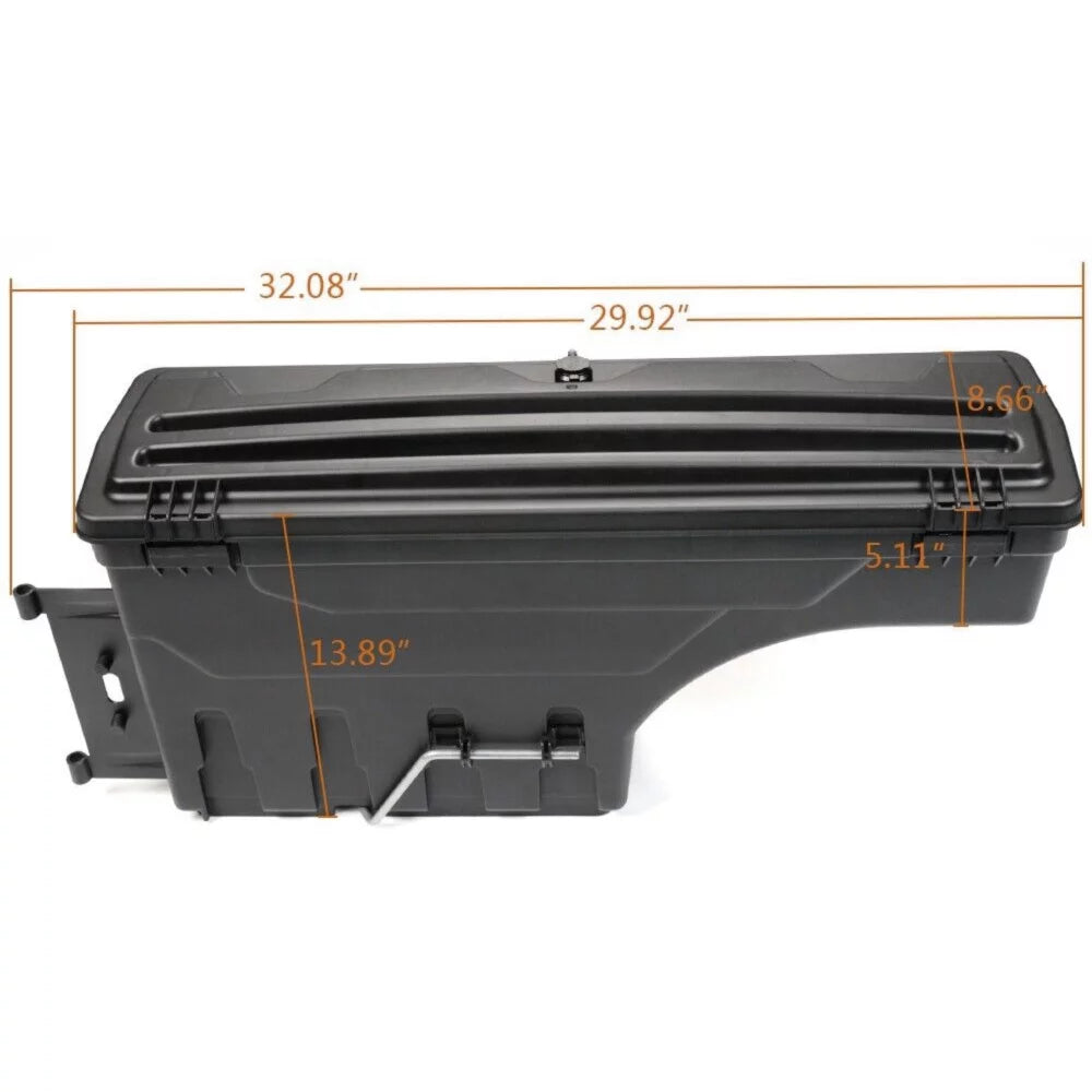 2002-2018 3500 TRUCK FIT RAM BED TOOLBOX BOX 2500 FOR SIDE 1500 Teledu DODGE STORAGE