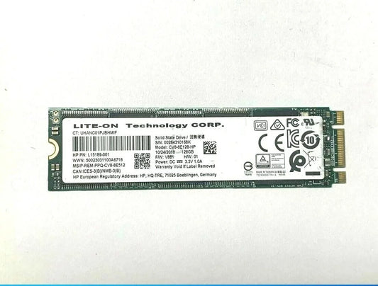 14-DH0046TX Pavilion New) Drive 128GB HP TLC (Refurbished Restored X360 M2 Like L51128-001 Solid - SATA3 State