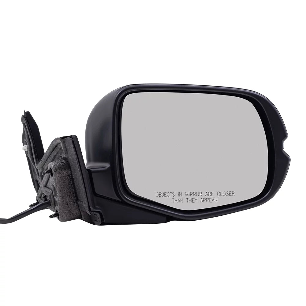 Match Folding Mirror With View Assembly Aftermarket Black Memory-Auto Passenger Paint Driver Dimming-Side Power Heat-Signal Manual Left Brock Replacement Without Right Camera Door To