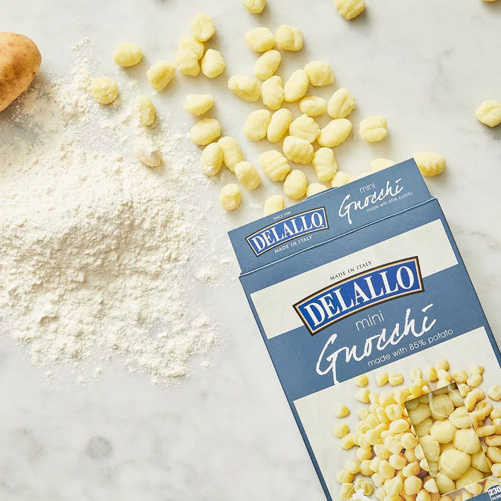 Mini DeLallo 1lb, Potato Gnocchi, 12-Pack