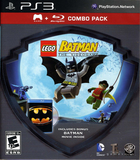 Combo LEGO Shield Batman - - Playstation 3 Silver Pack