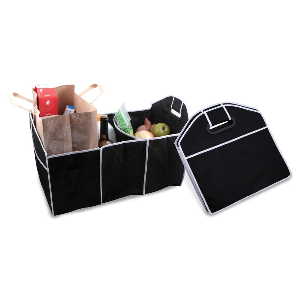 Poly Organizer QGM19181 Black Trunk Collapsible