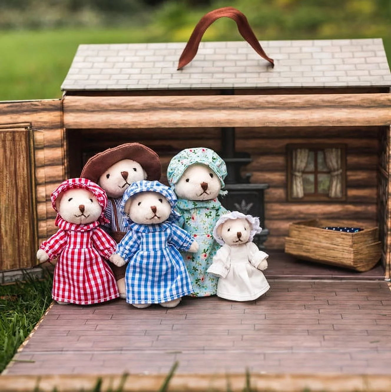 Play Prairie Set Handmade Cabin Little Queen's & Toddler First The Bear Treasures on Accessories Ingalls My Family & The House