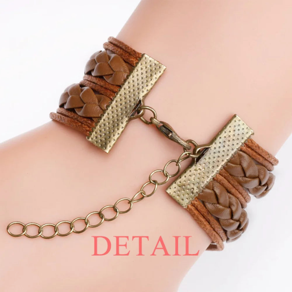 Thailand Love Thailand Chain Love Ornament Rope Sculpture Elephant Bracelet I Wristband