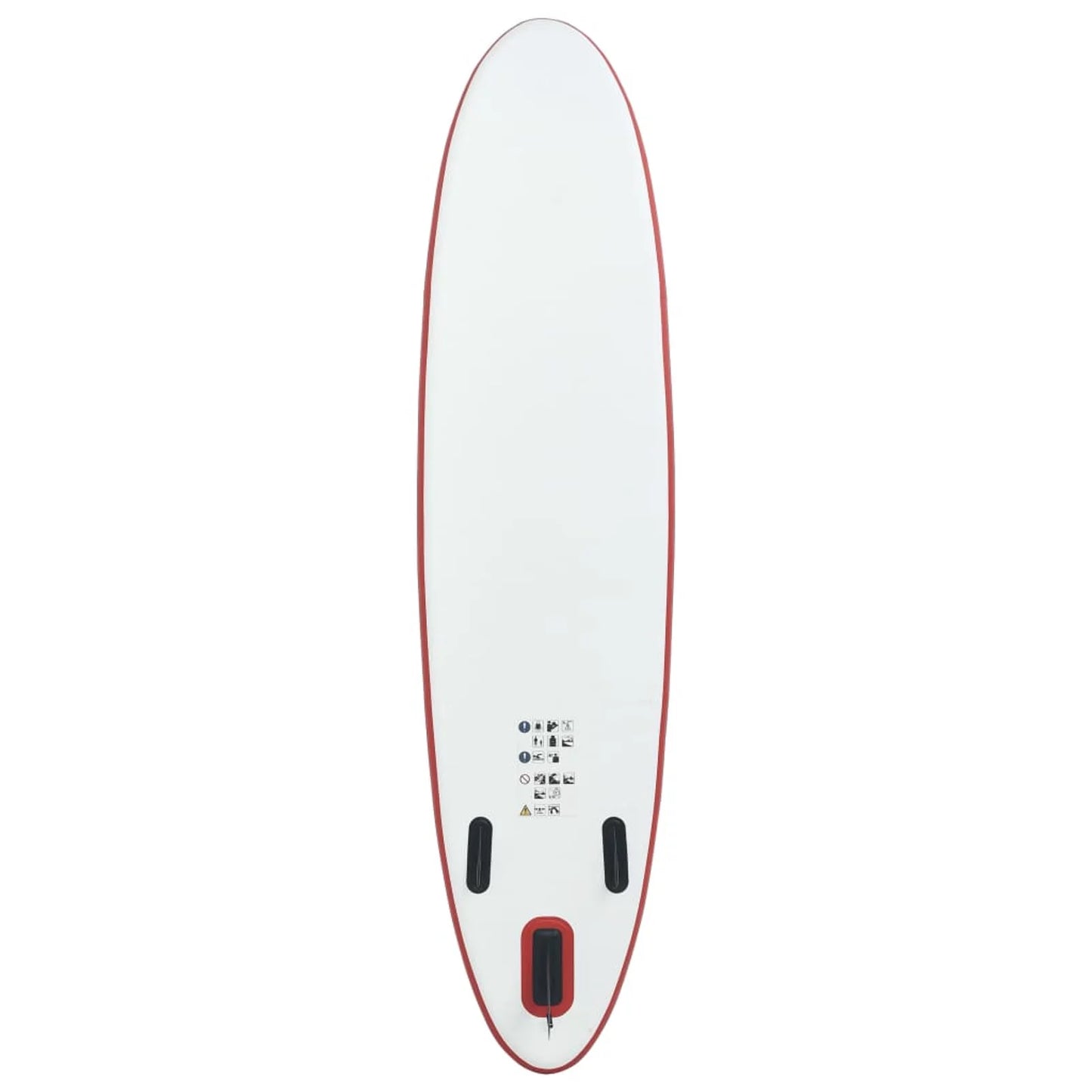 Board and Red Set Paddle White Surfboard Inflatable