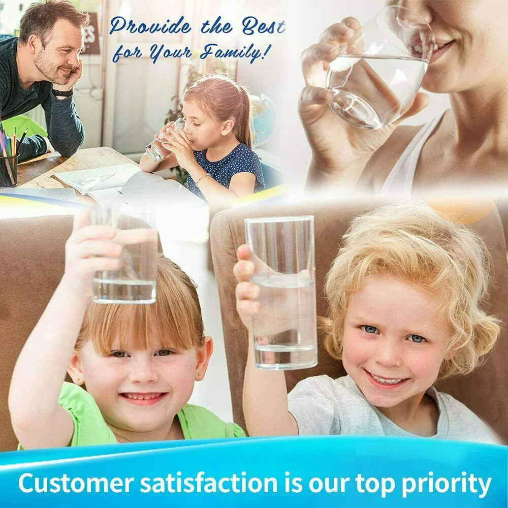 with Replacement MWF, Water Filter Water MWFA,GWF, PCS SmartWater Filter Refrigerator MWFP, ,Compatible 6 MWF for GWFA MWFINT, Fridge