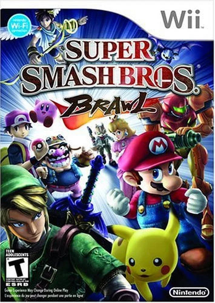 super nintendo brawl smash rvlprsbe wii bros.