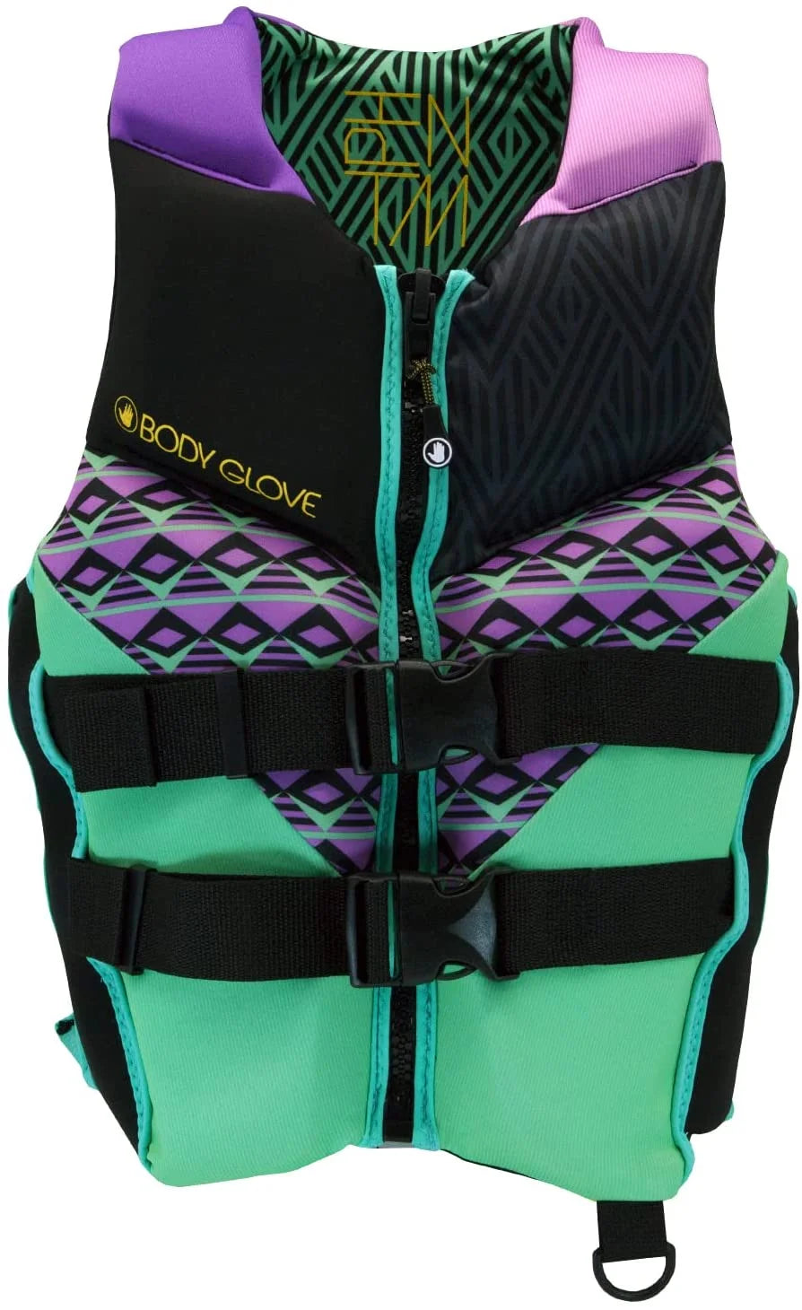 2XL, -Adult, Women, Jacket Body Women's PFD-Adult Aqua Phantom Life Glove-