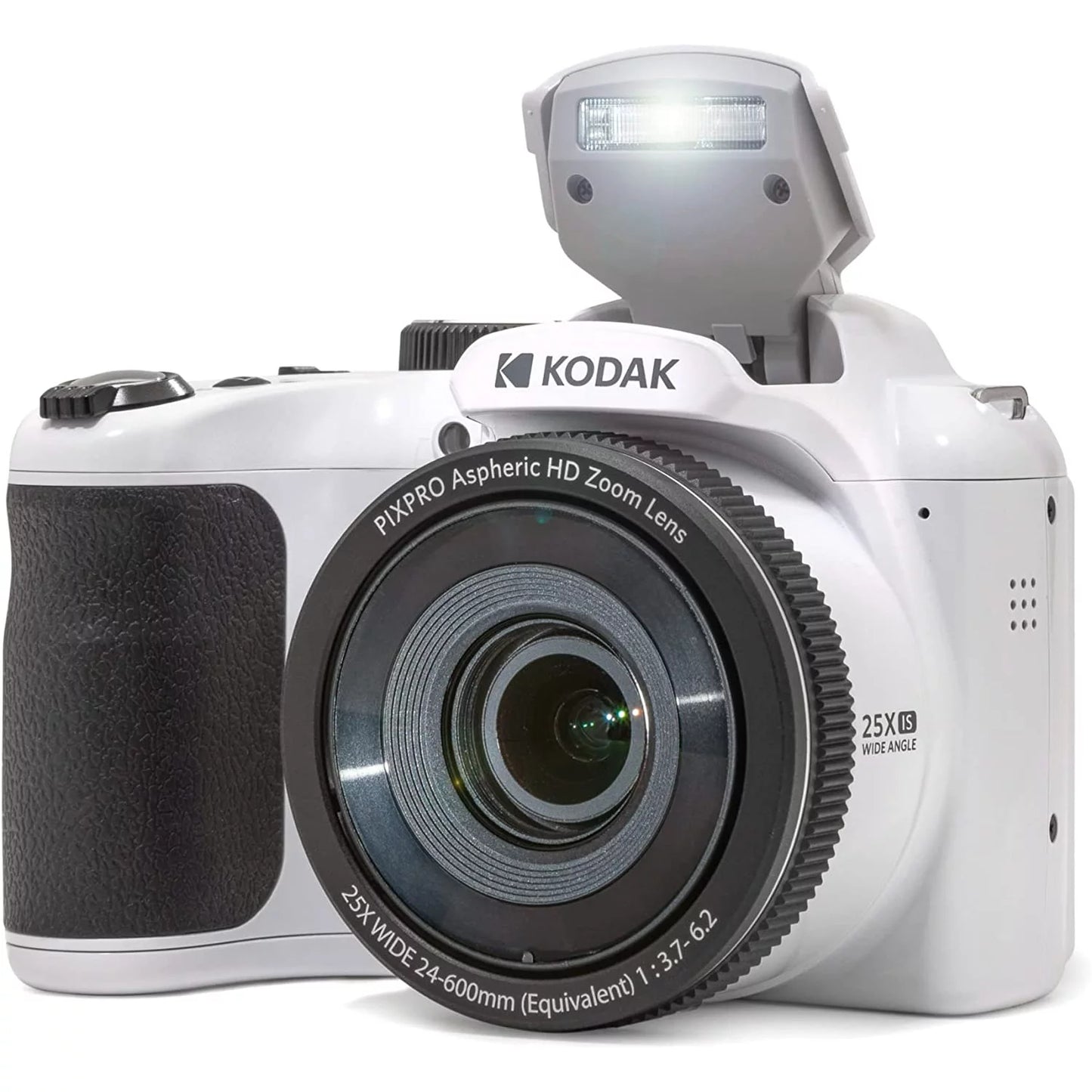 Digital Bundle 25X Zoom, + Optical PIXPRO Lexar Camera, Bag High-Performance AZ255-WH SDHC UHS-I Deco Card 32GB Camera Memory 800x Zoom 16MP White Kodak with Astro Photo