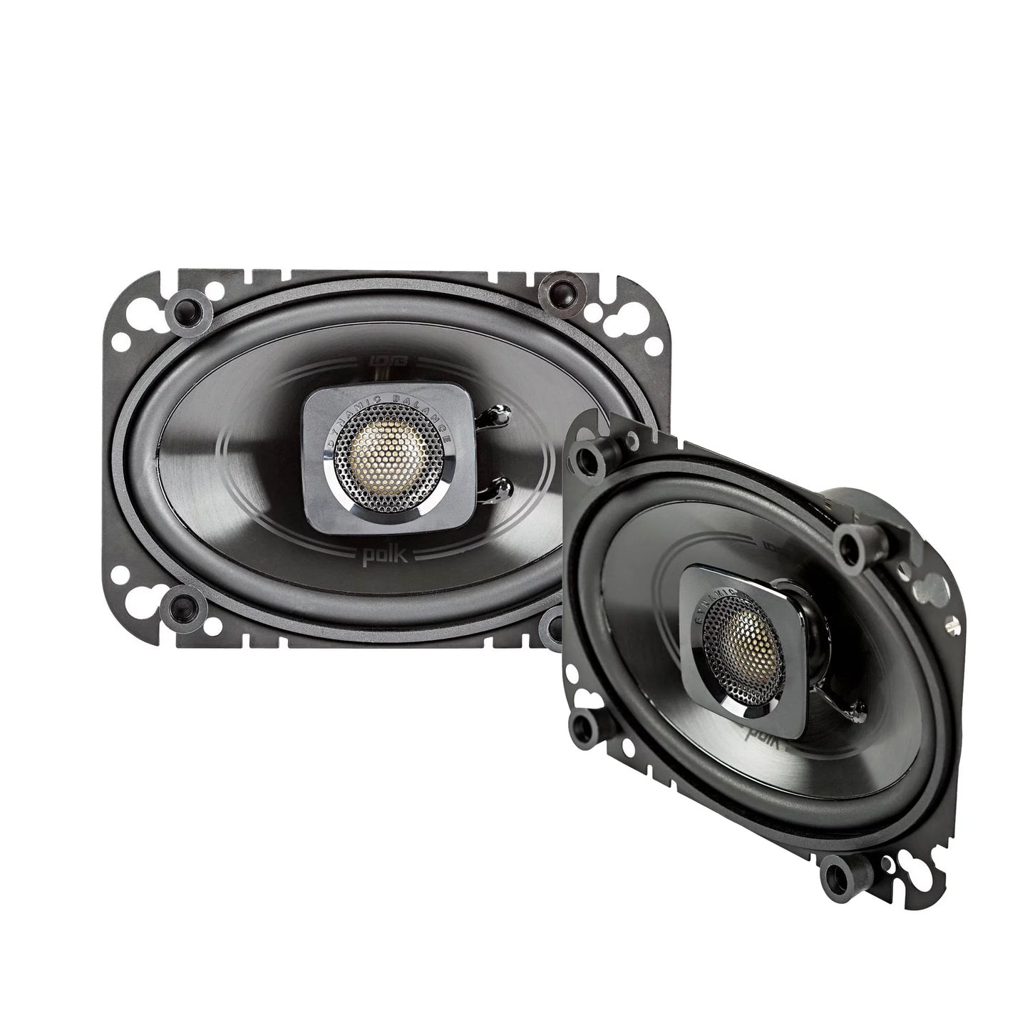 Speakers Includes A - 6.5" DB462 - DB652 Audio Pair 2 and Of Pair A Polk Bundle Coaxial 4x6" Pair Of