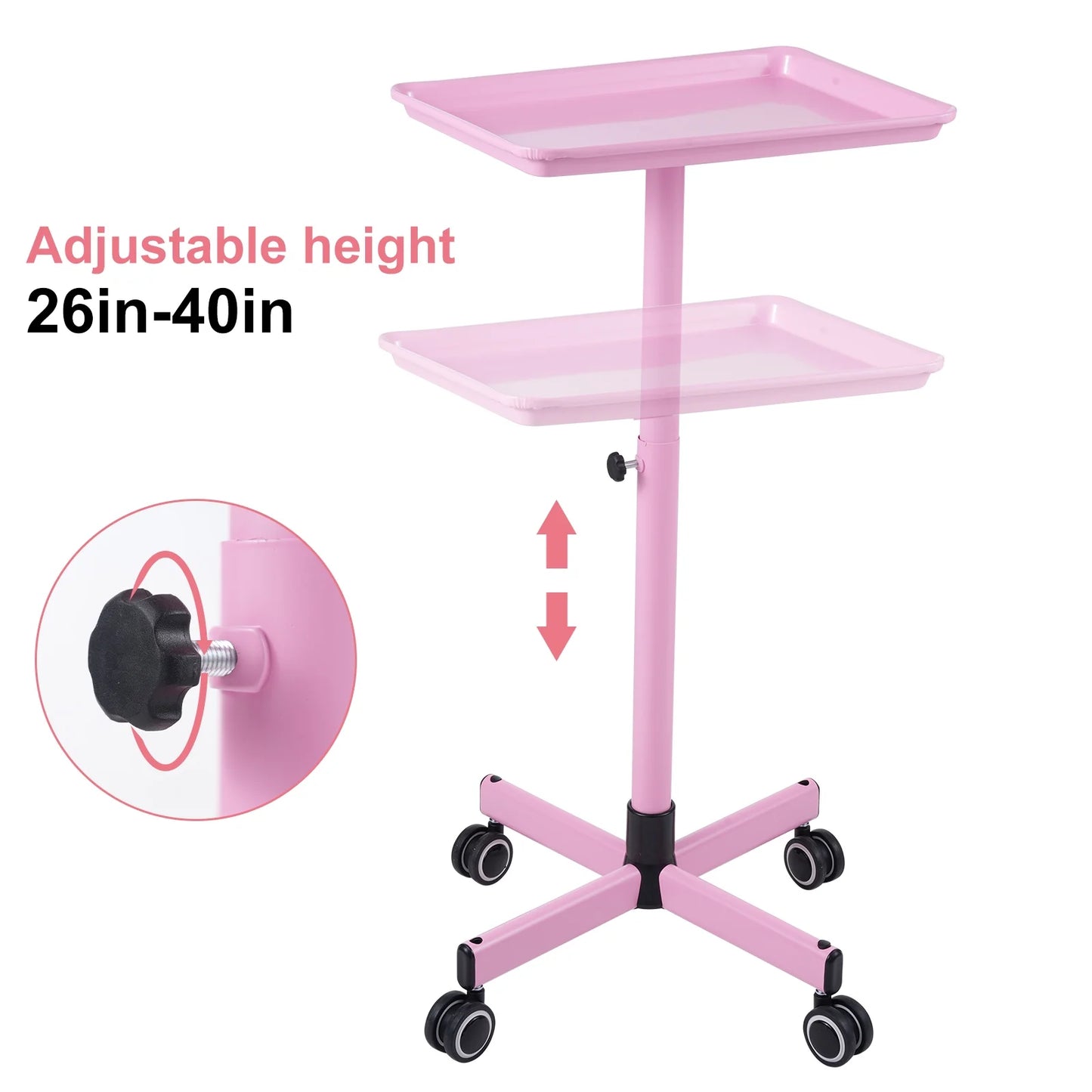 Shelf,Hair Storage Salon Salon Stylist Movable Beauty Bestauty On Hair Convenient Salon Wheels - Clinic Wheels WheelsBy Adjustable - Salons Salon Spas Salon And ColorHair Hair Cart