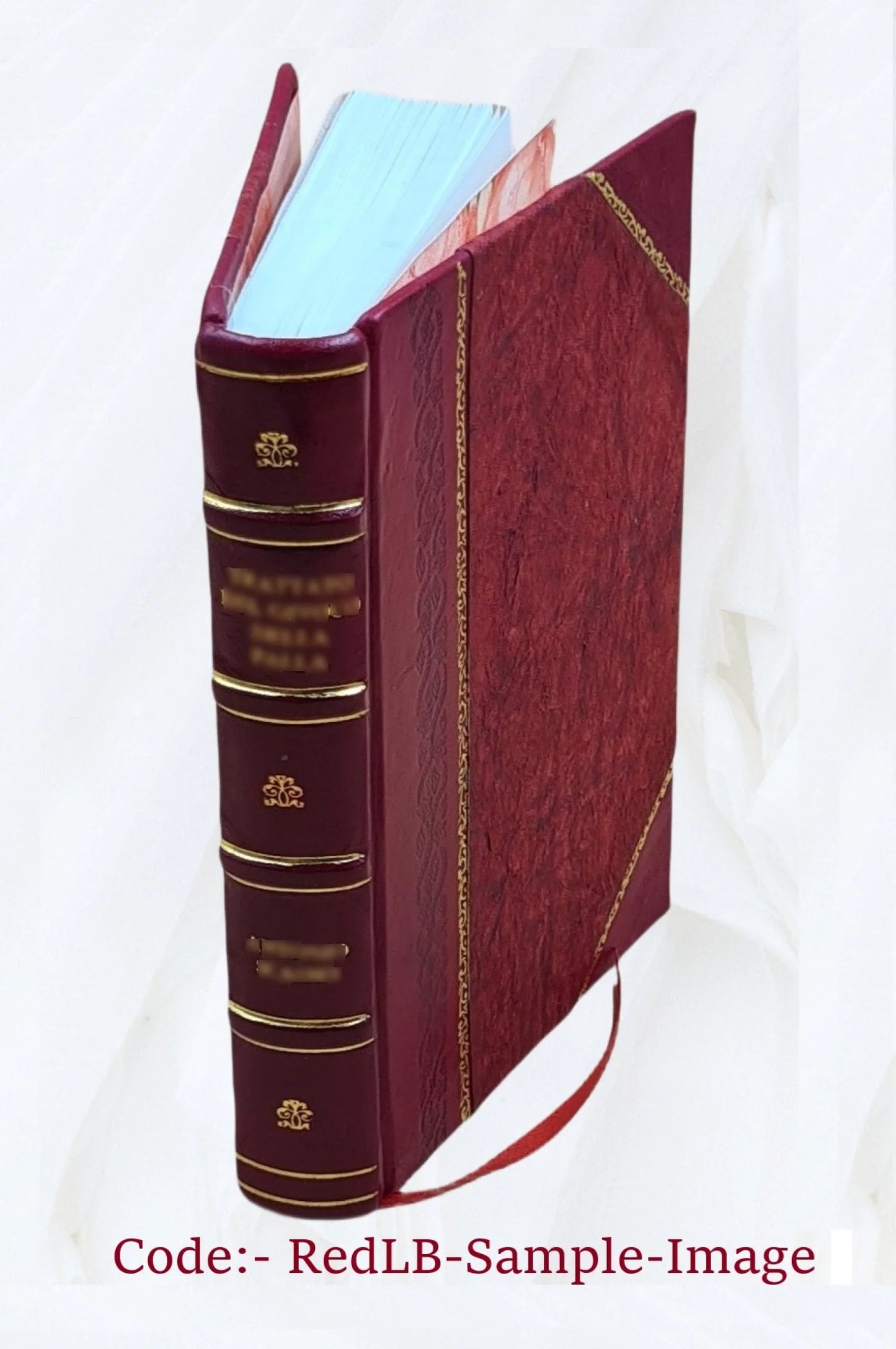 1810 da Bossi. Cenacolo libri quattro Vinci; Leonardo Del Bound] [Leather di Giuseppe di