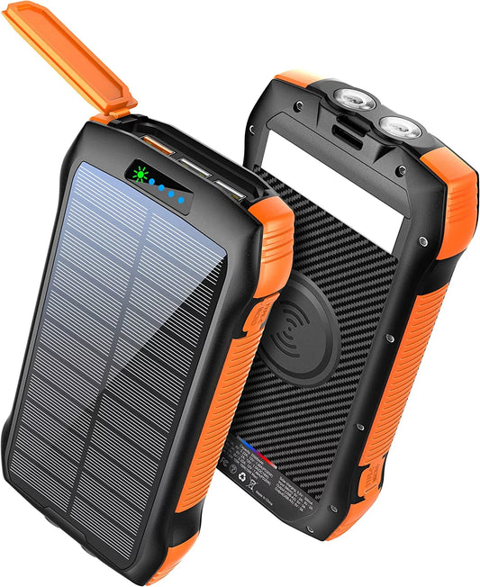 Ulefone Charger IP67 18W - 33500mAh 5 Waterproof 20W Portable 10W Charger with Outputs for Fast Bank Power Wireless Solar PD Armor 14 Flashlight 6W QC3.0 Charging, Pro Power Portable