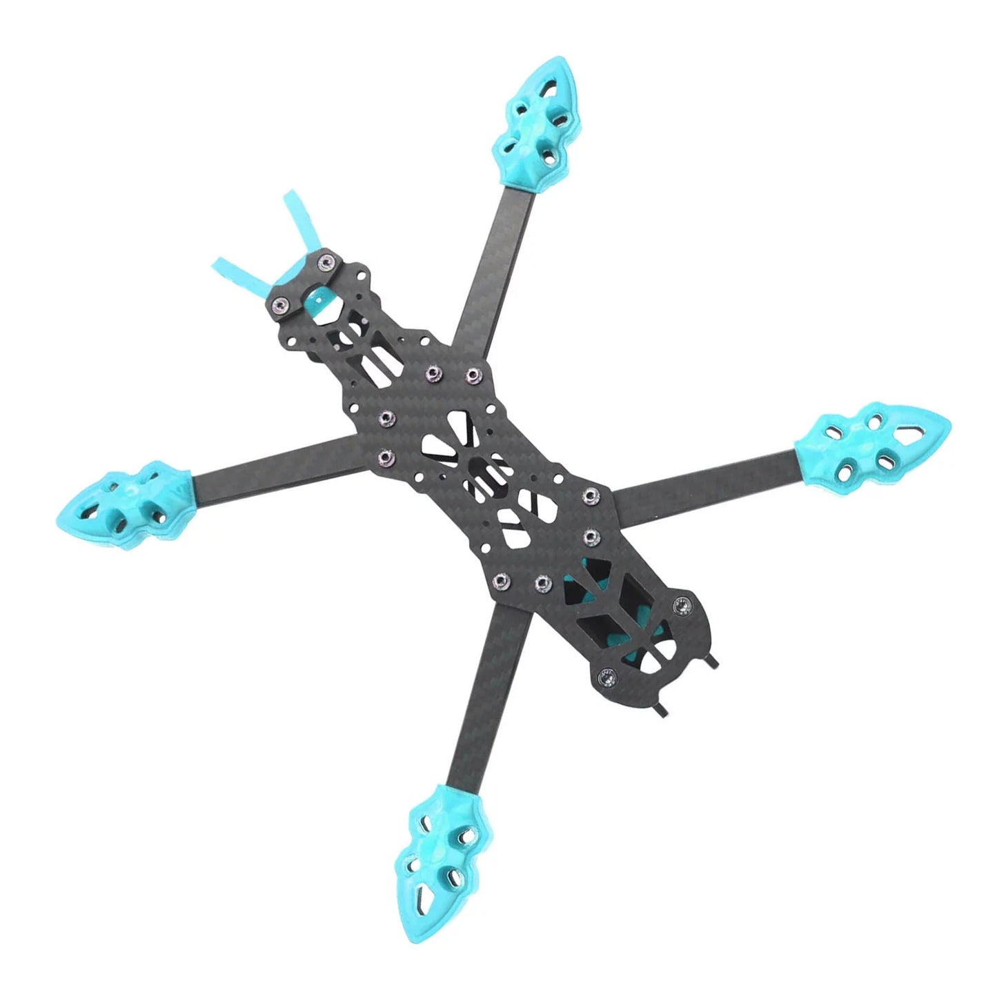 Drone Quadcopter Accessories Professional 225mm Wheelbase Buumin Blue Racing FPV RC Carbon Frame for Drone Fiber Frame