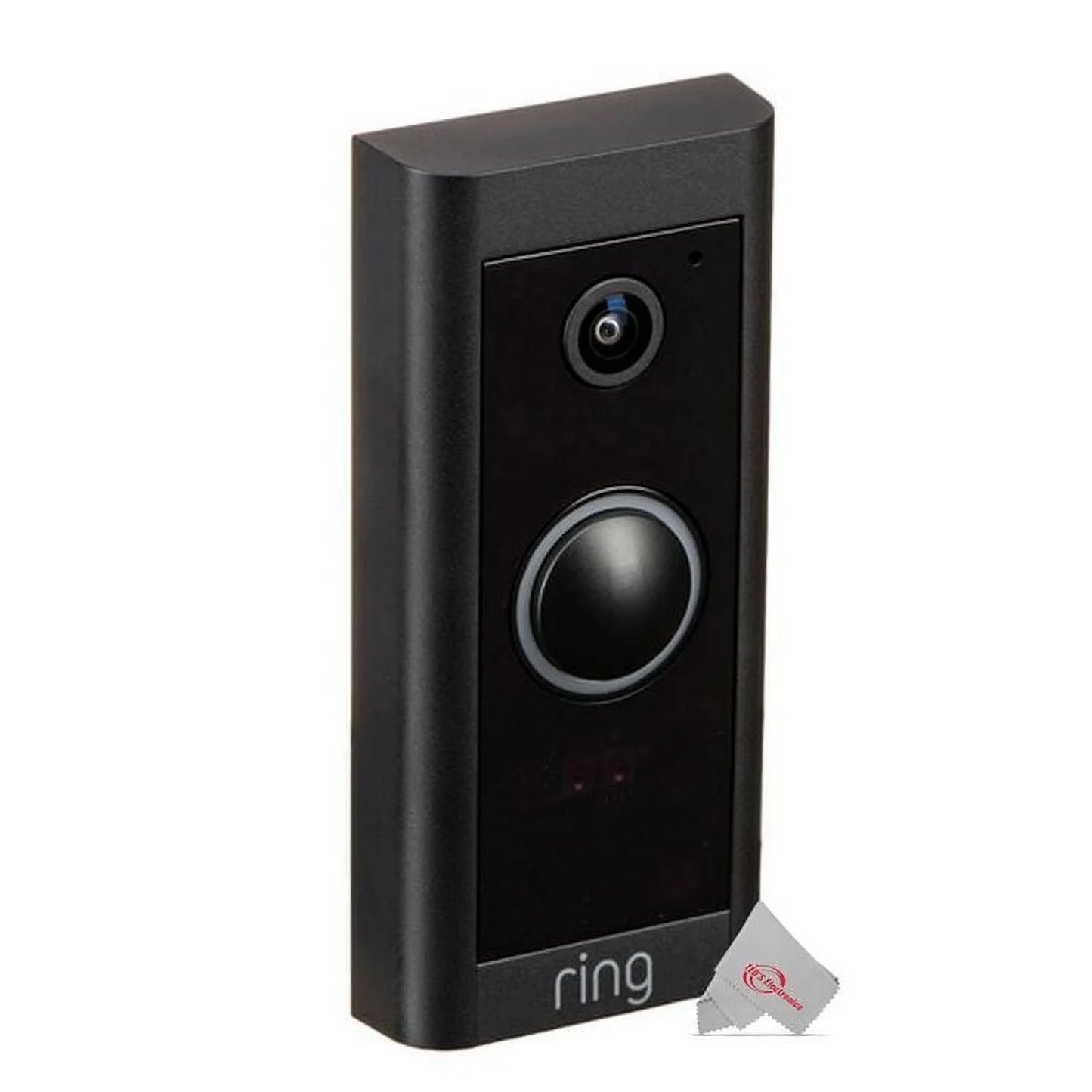 1080p Wired Doorbell Video HD Black 2x