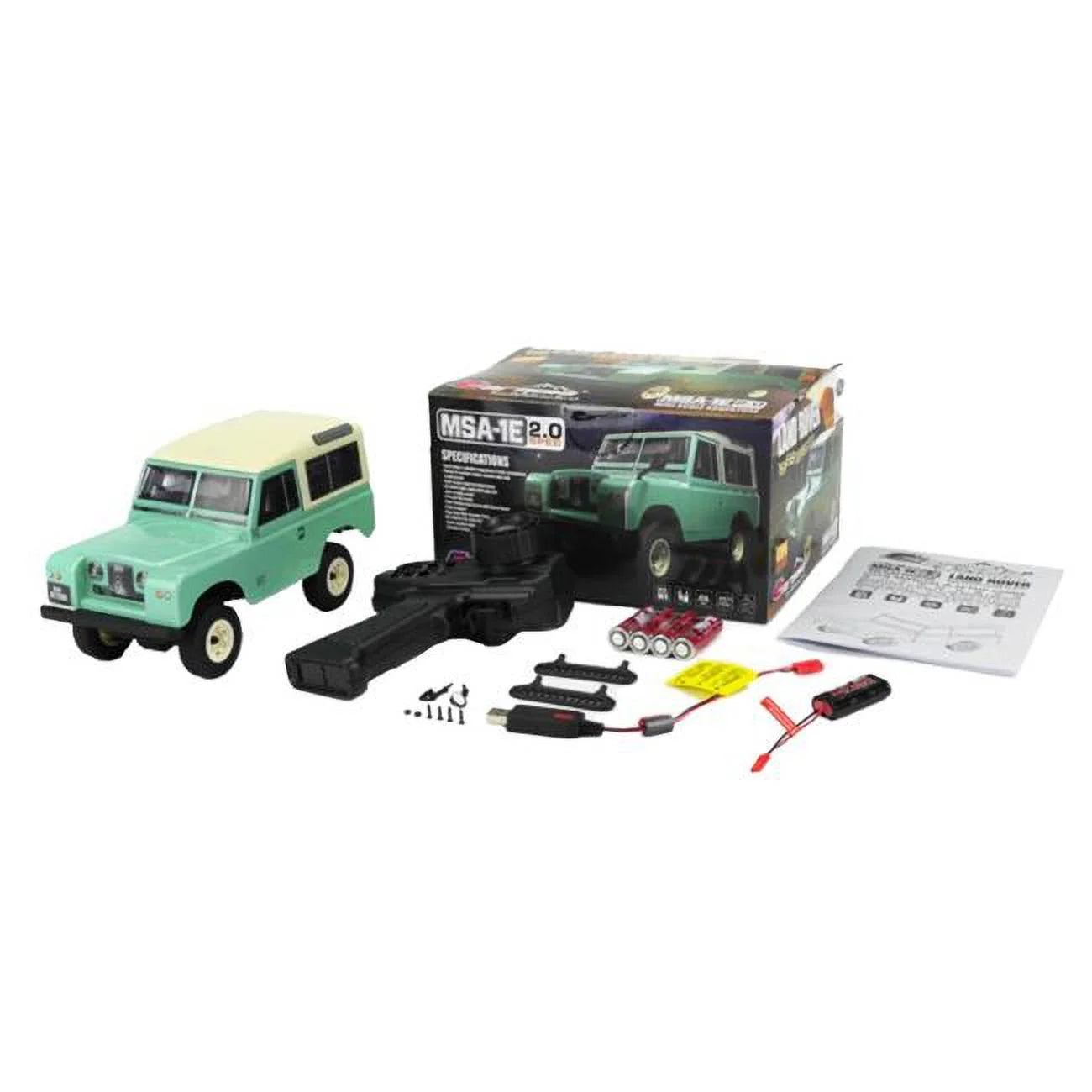 2.0 MSA-1E 4WD 24 RTR Crawler 1 Scale Land by Rover Car S2A