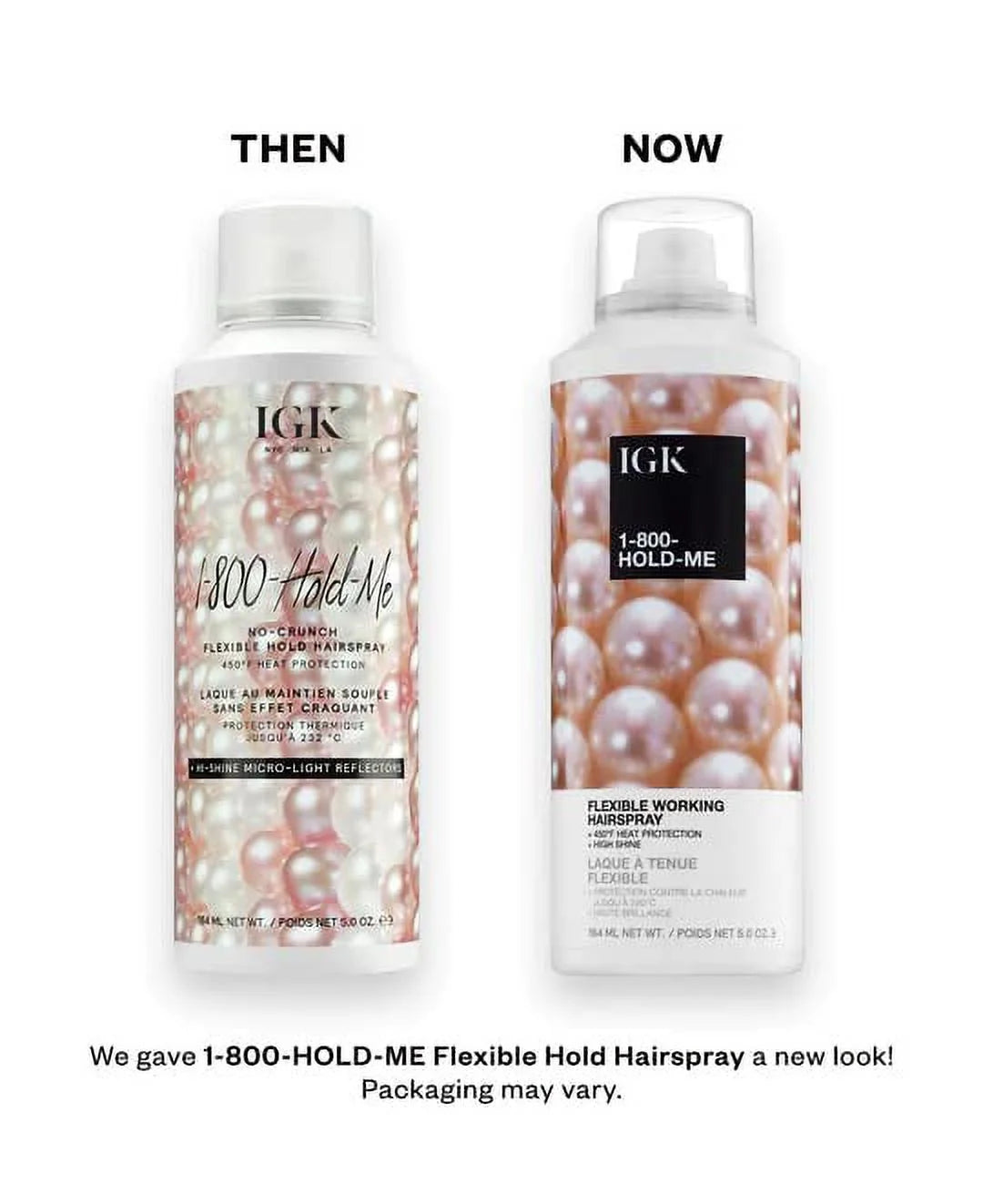 oz Flexible IGK Hold 1-800-HOLD-ME 5 Hairspray