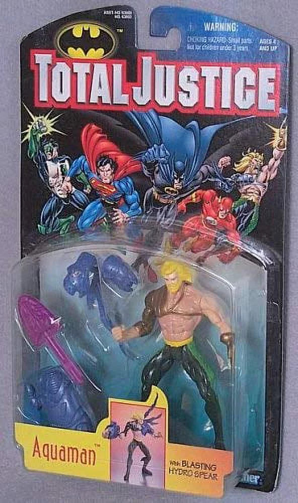 Action DC Comics Total Blasting [with Justice Figure Spear] Hydro Aquaman