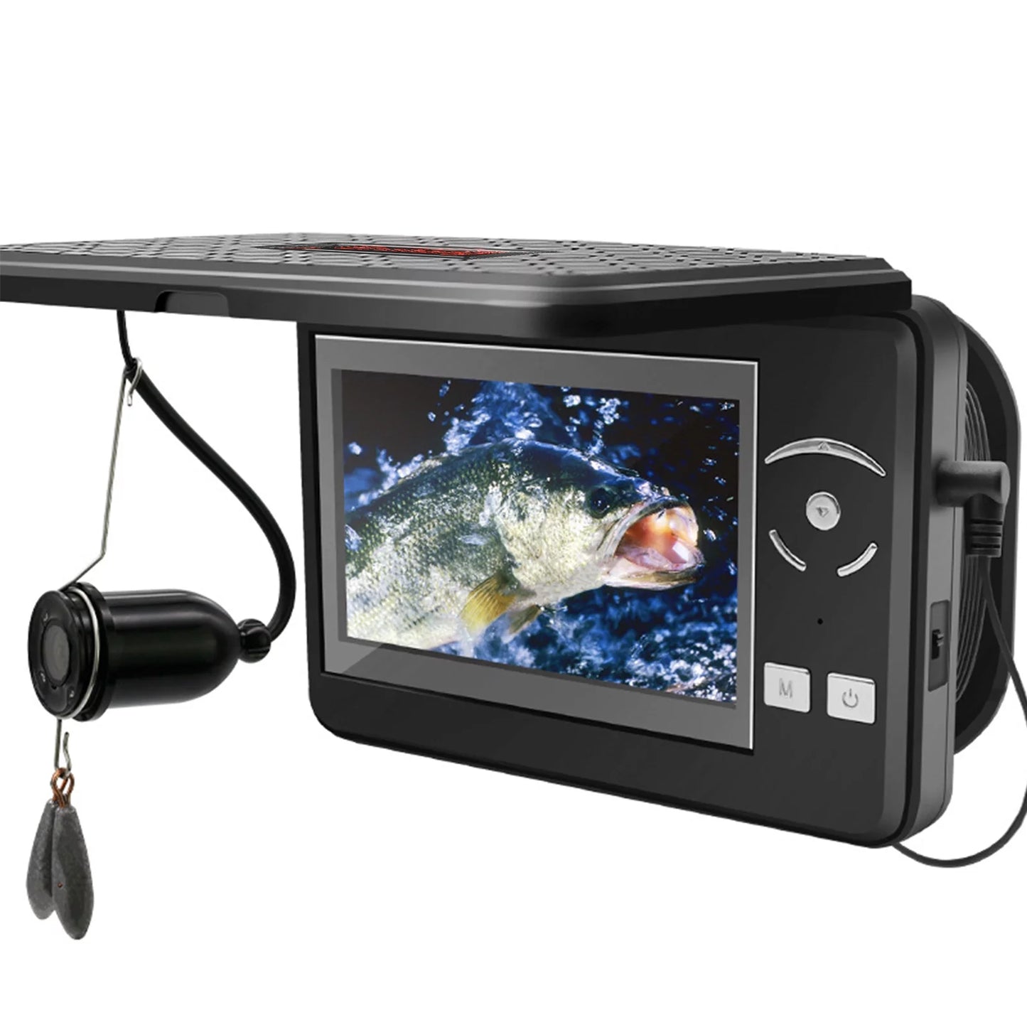 Sea for Ideal Fishing Waterproof Boat Camera Portable Fish Display Finder LCD Underwater Fishing with 720P