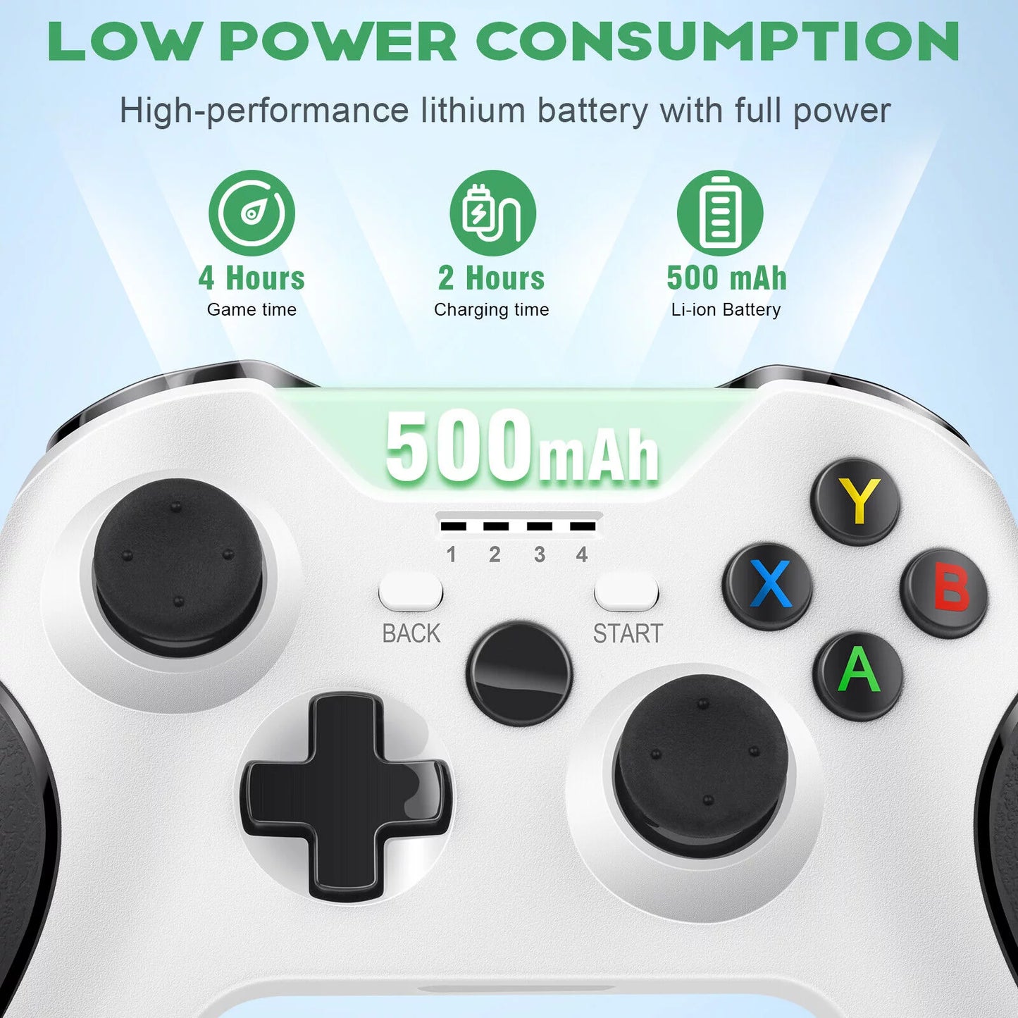 One Elite White X/S S/ For Controller XBox Wireless Series Battery + Charger + Xbox X/