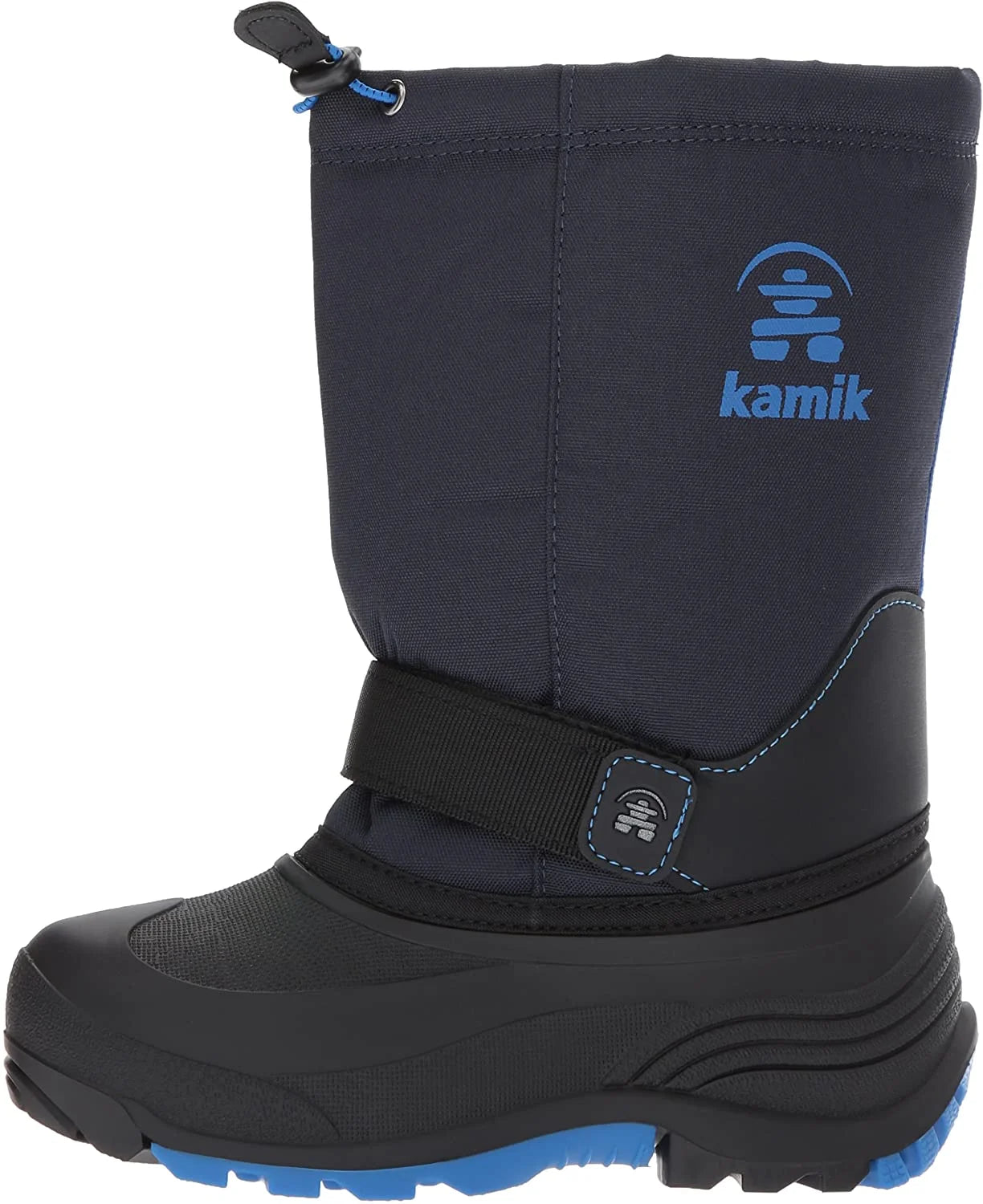 9 Navy - Rocket Boot Toddler Kids' The Winter Navy NK4125-NA3 Unisex Kamik