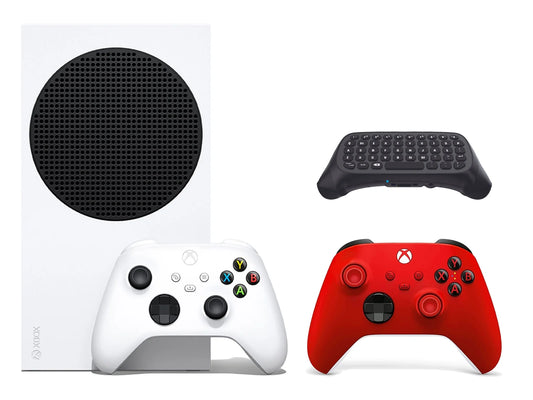 S and Keypad Xbox Red Console Series with Pulse Extra 512GB All-Digital Controller Controller Microsoft Wireless