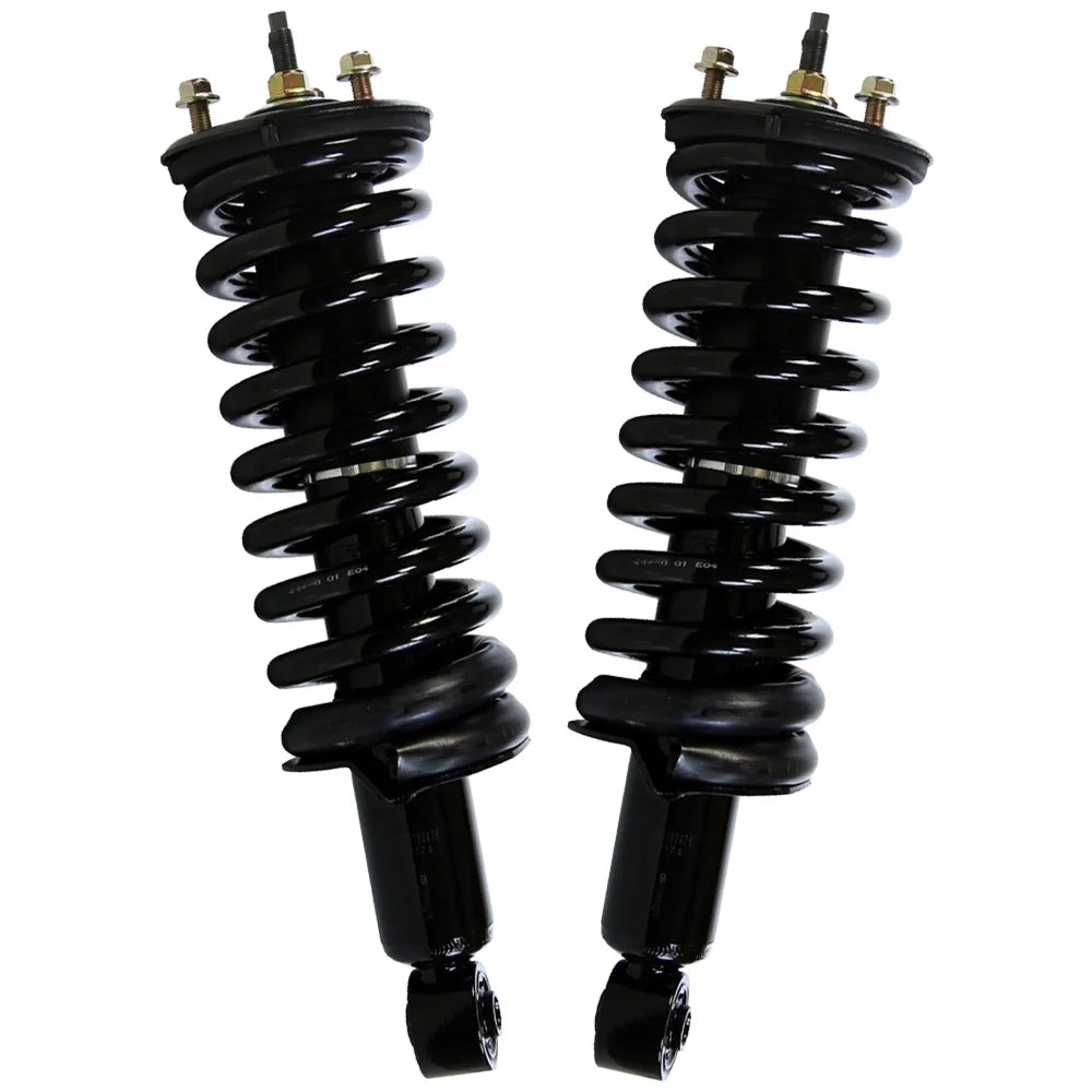 Passenger 2 2015 2019 2016 4WD Replacement 2005-2012 3.8L Frontier 2021 Set Springs Coil 4.0L 2013 AutoShack Struts Complete Nissan Front CST100476PR 2014 2020 V6 Driver of and for 2018 2017 Side and