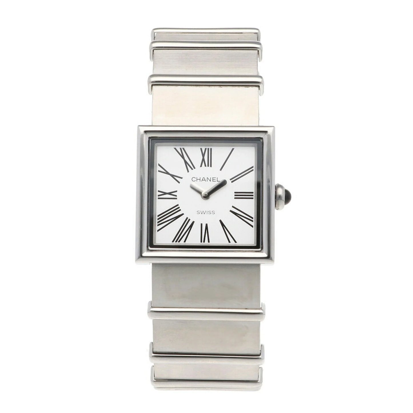 Watch Ladies Steel Wakeari Pre-Owned (Fair) CHANEL Quartz Mademoiselle Non-Waterproof Stainless