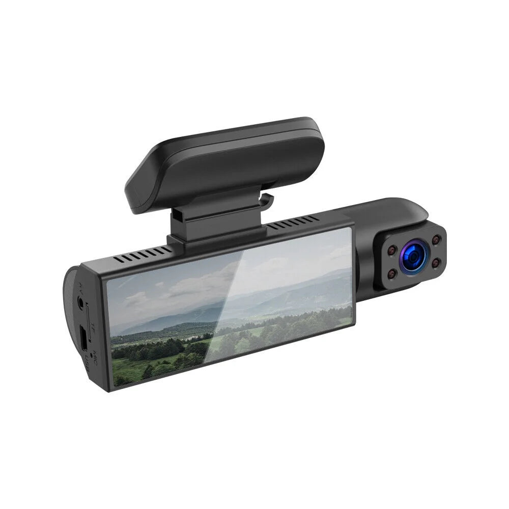 Camera DVR Car 3.16-Inch for Vision Night - Recorder Dual Enhanced Paddsun Safety Lens