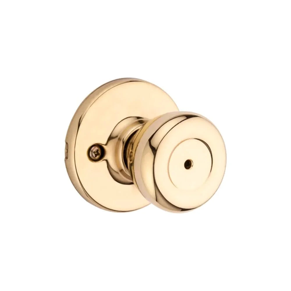 Polished Home Privacy Mobile or Steel Handed Brass Right Kwikset Left Knob 3