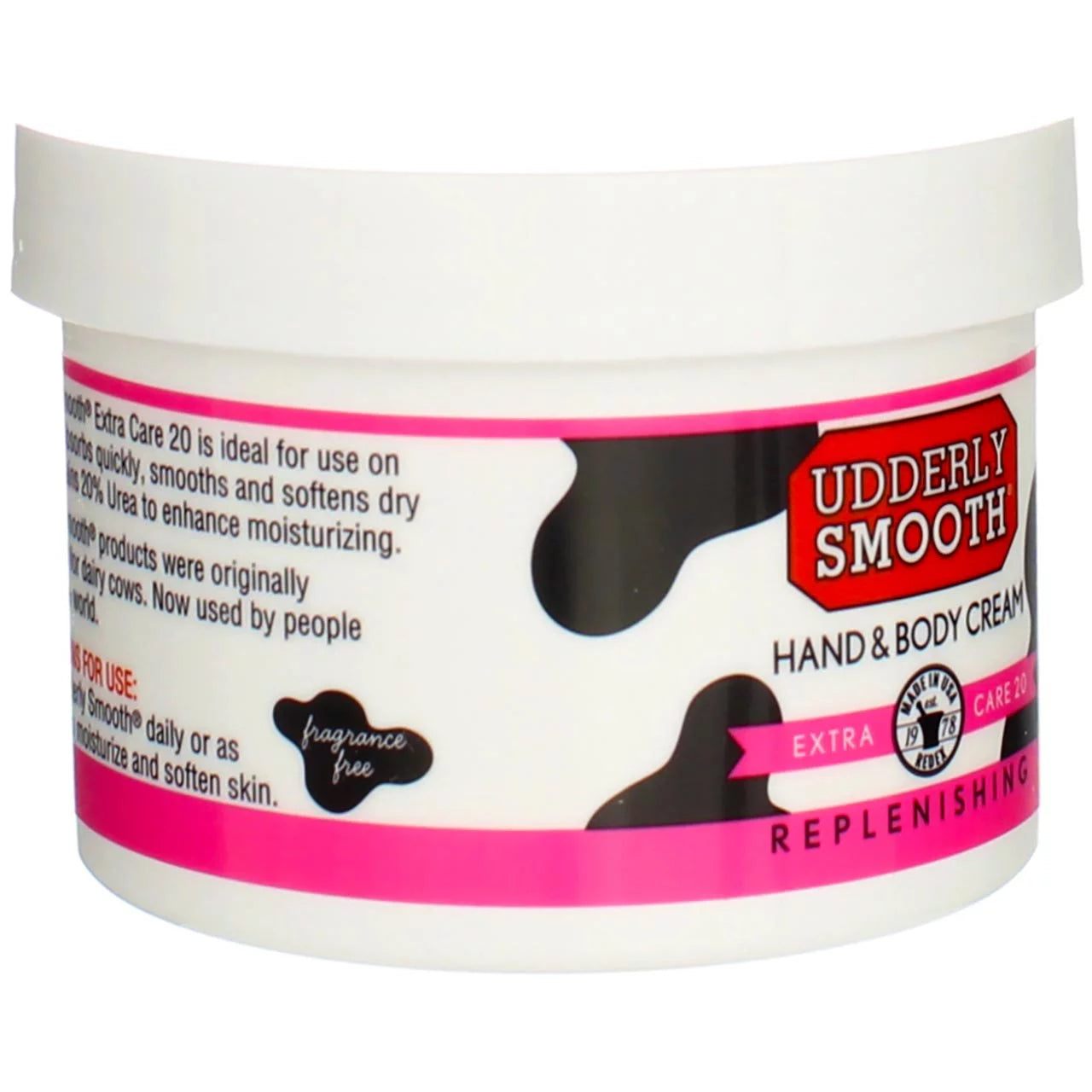 Pack Extra Replenishing, Smooth with Cream Udderly Care 20% 2 Urea, oz 8