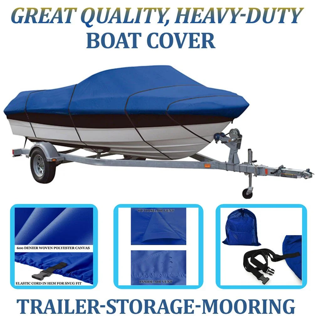 Compatible O/B 1991 1992 QUALITY 1750 BLUE, TYEE/GRAND -96 SPORT for GREAT BOAT LUND COVER