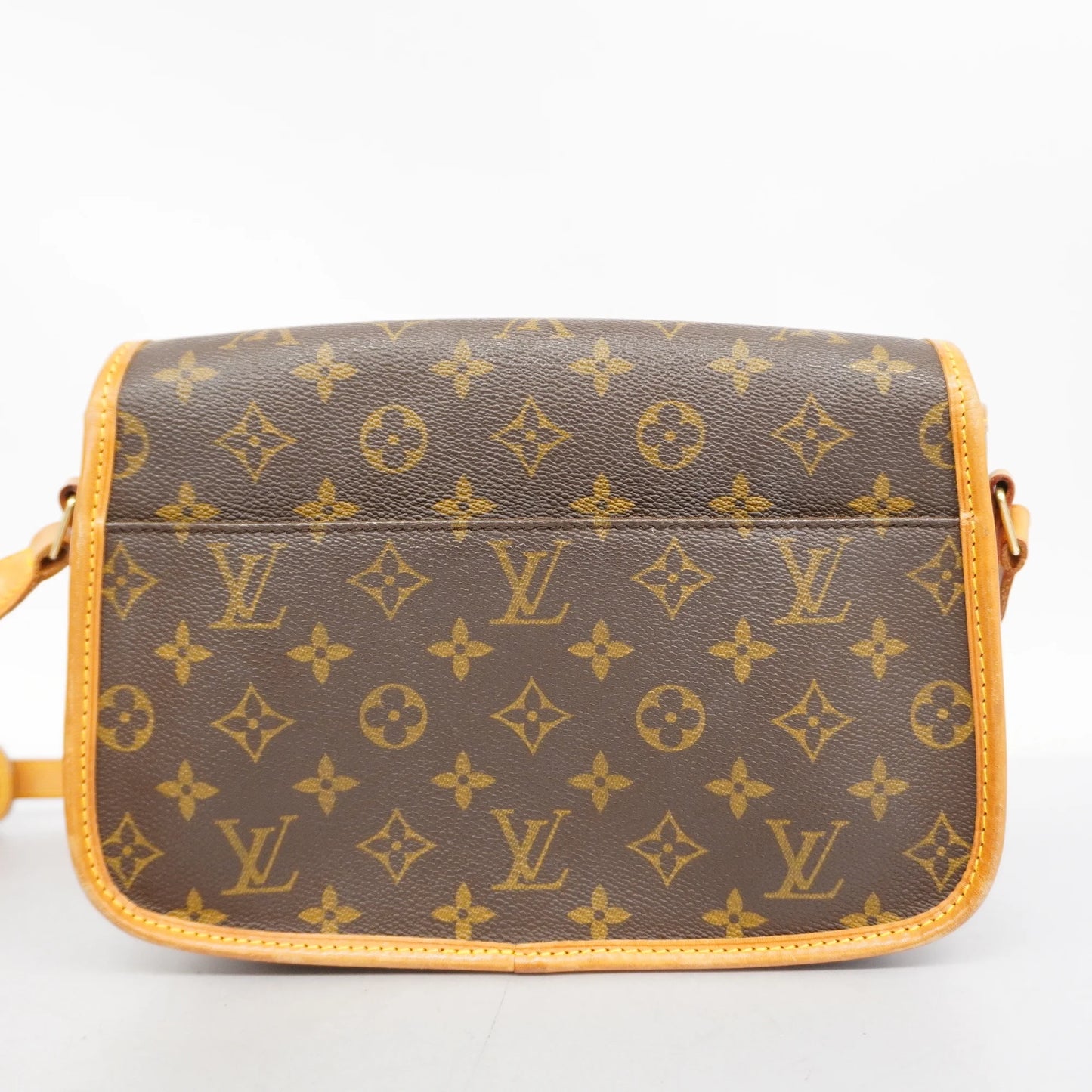 Vuitton Bag Shoulder (Fair) M42250 Monogram Pre-Owned Sologne Auth Louis Women's